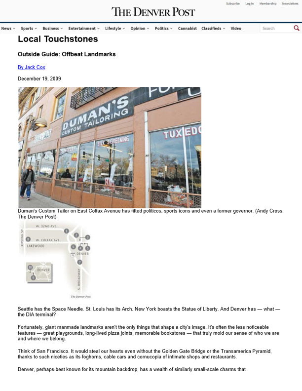 The Denver Post - Local Touchstones