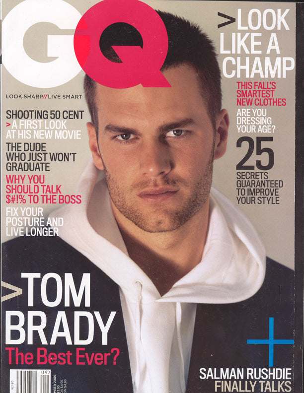 Tom Brady Wears Rockmount As Seen in GQ