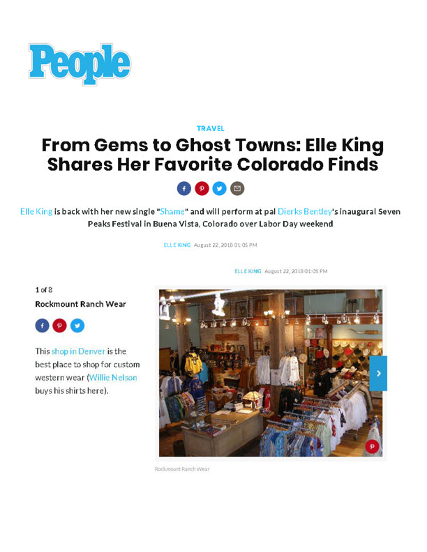 Elle King Shares Her Favorite Colorado Finds