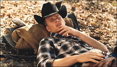 Tom Brady wearing a Rockmount brown shadow plaid western shirt in GQ Magazine