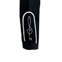 Men's Vintage Western Bolero Jacket with Musical Notes Embroidery - Rockmount