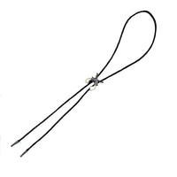 Silver Six-Shooter Pistols Western Bolo Tie - Rockmount