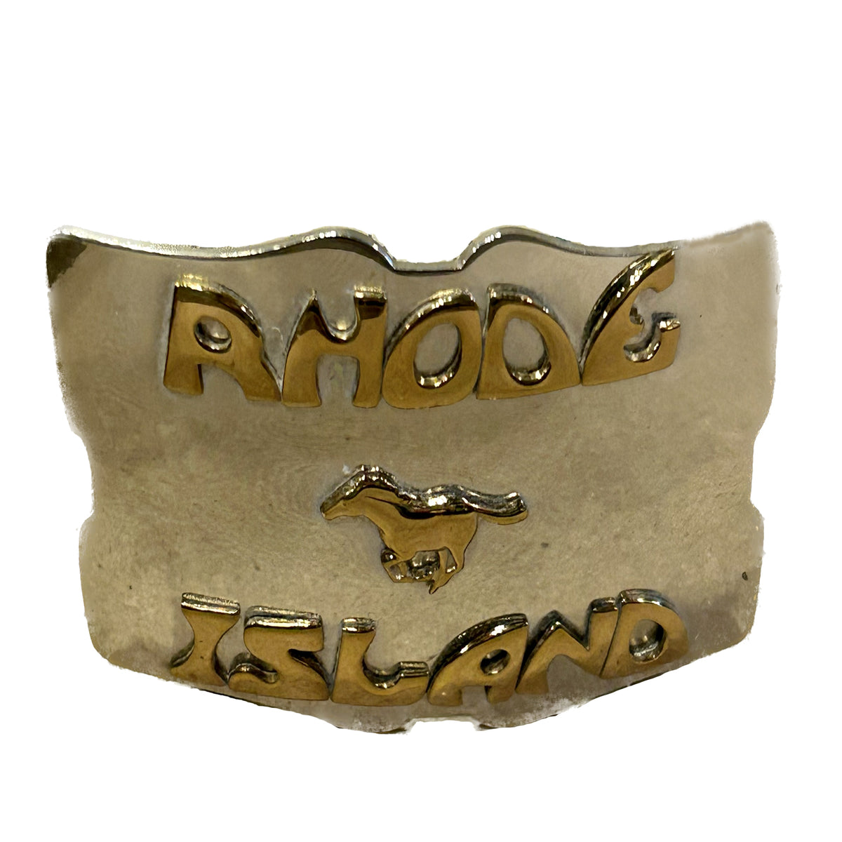 Vintage Rhode Island State Buckle - Rockmount