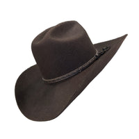 Cattleman Brown Wool Felt Cowboy Hat - Rockmount