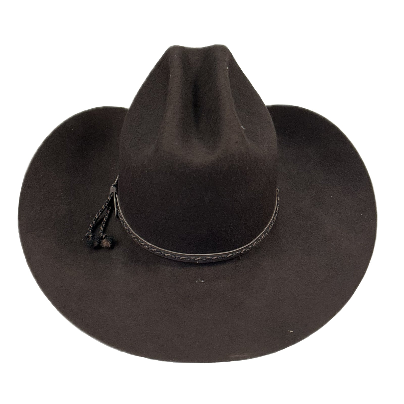 Cattleman Brown Wool Felt Cowboy Hat - Rockmount