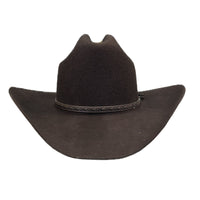 Cattleman Brown Wool Felt Cowboy Hat - Rockmount