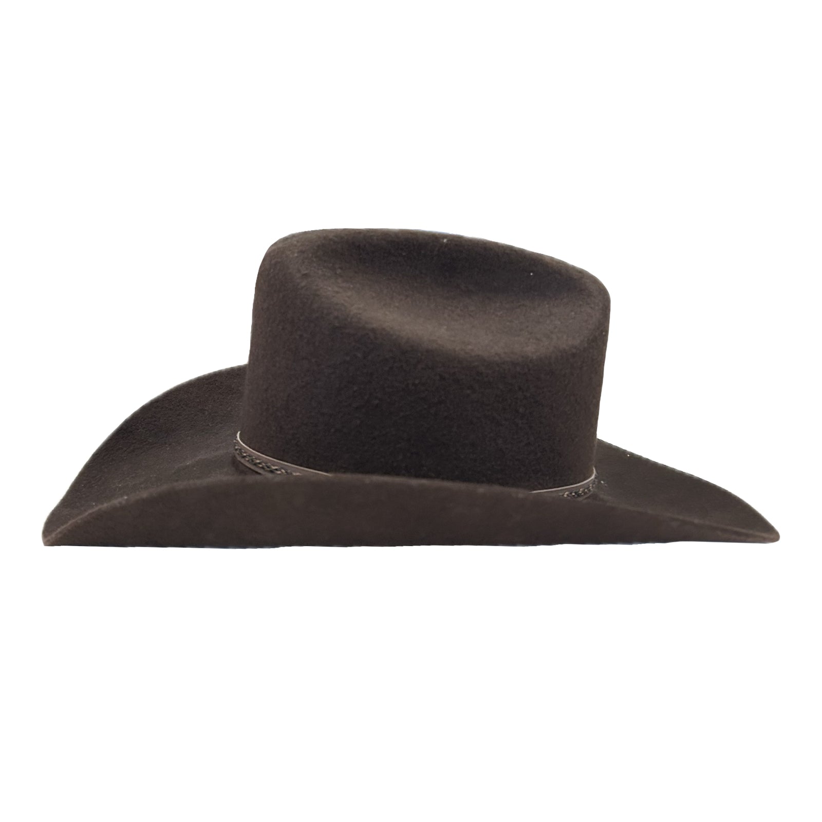 Cattleman Brown Wool Felt Cowboy Hat - Rockmount