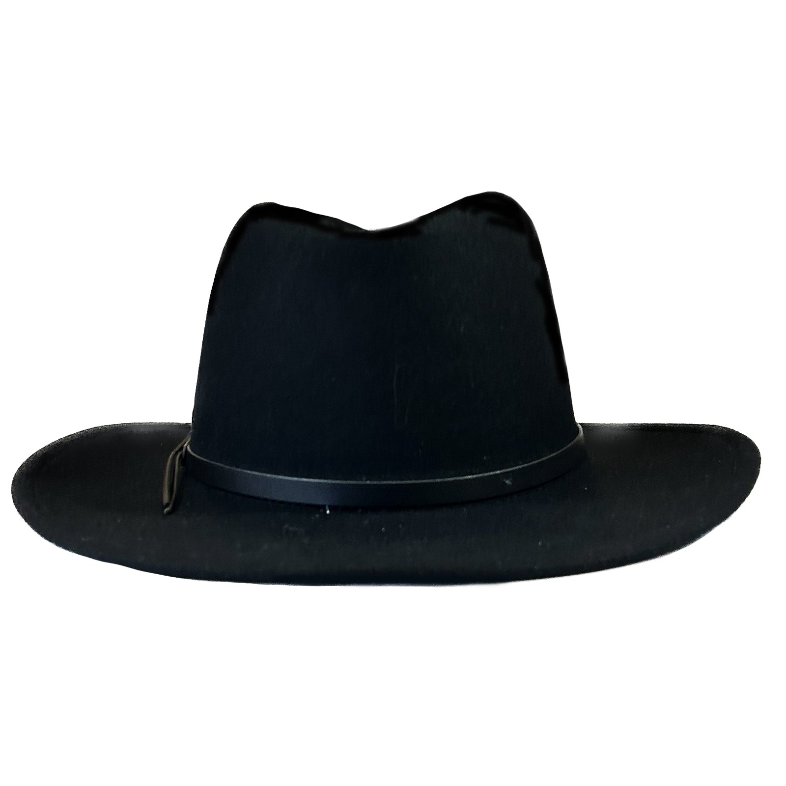 Crushable Black Felt Denver Western Hat - Rockmount