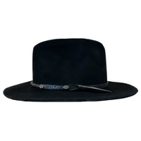 Crushable Black Felt Denver Western Hat - Rockmount