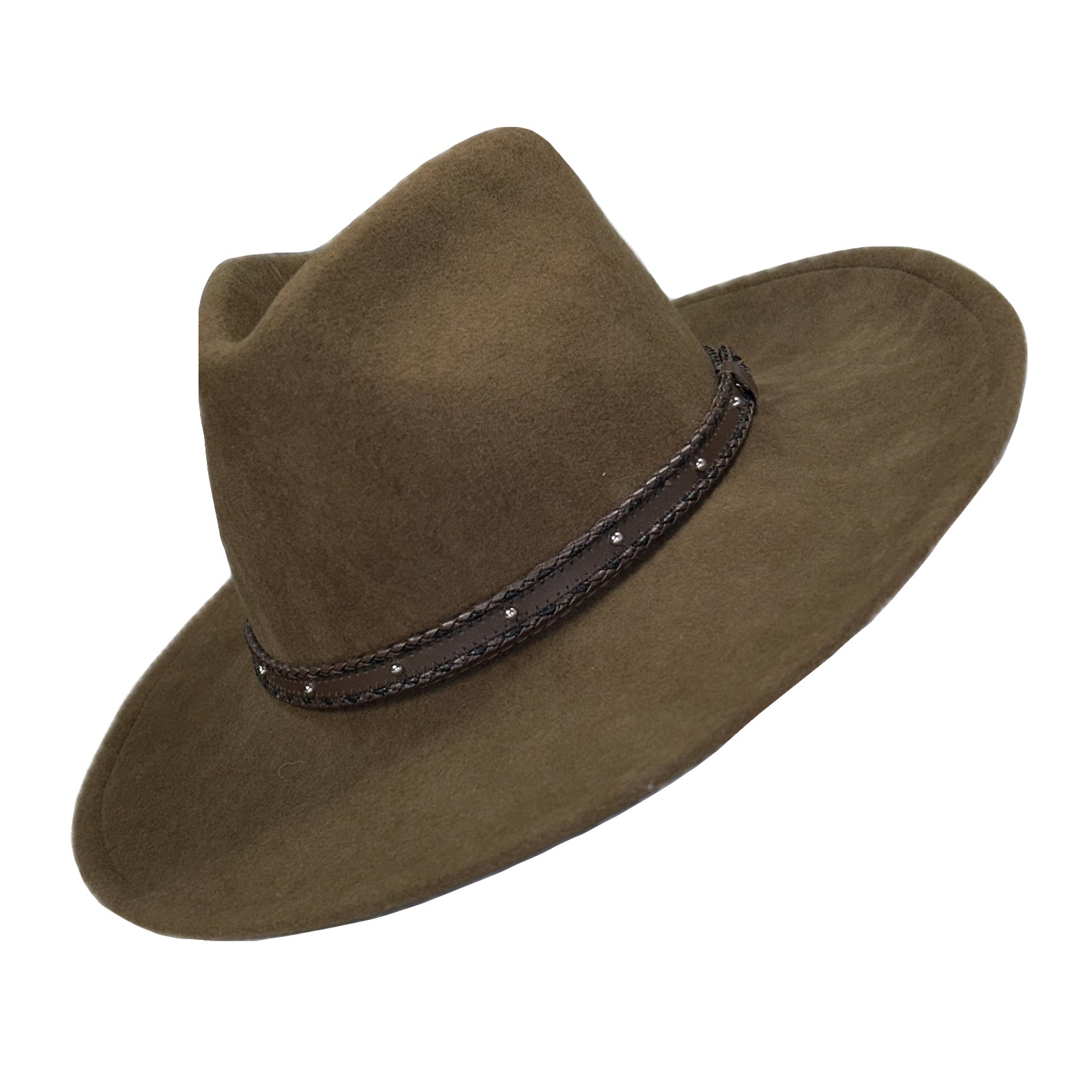 Crushable Brown Wool Felt Denver Sorrel Western Hat - Rockmount