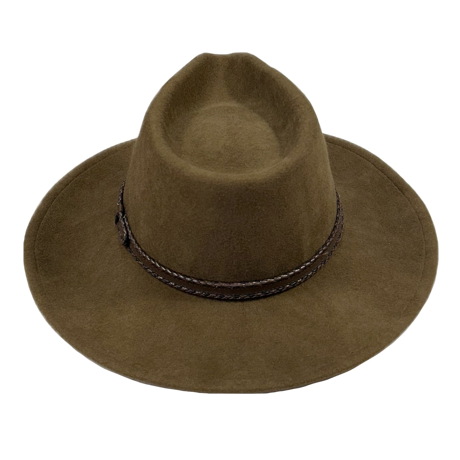 Crushable Brown Wool Felt Denver Sorrel Western Hat - Rockmount