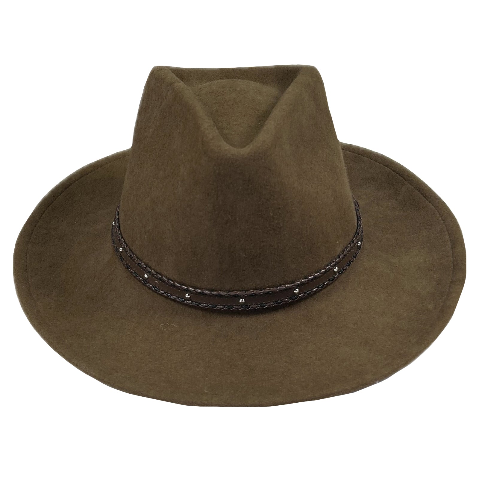 Crushable Brown Wool Felt Denver Sorrel Western Hat - Rockmount