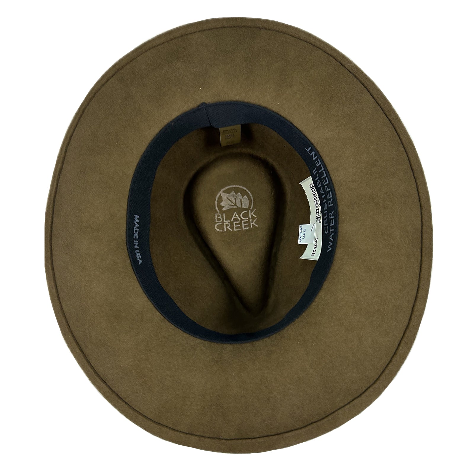 Crushable Brown Wool Felt Denver Sorrel Western Hat - Rockmount
