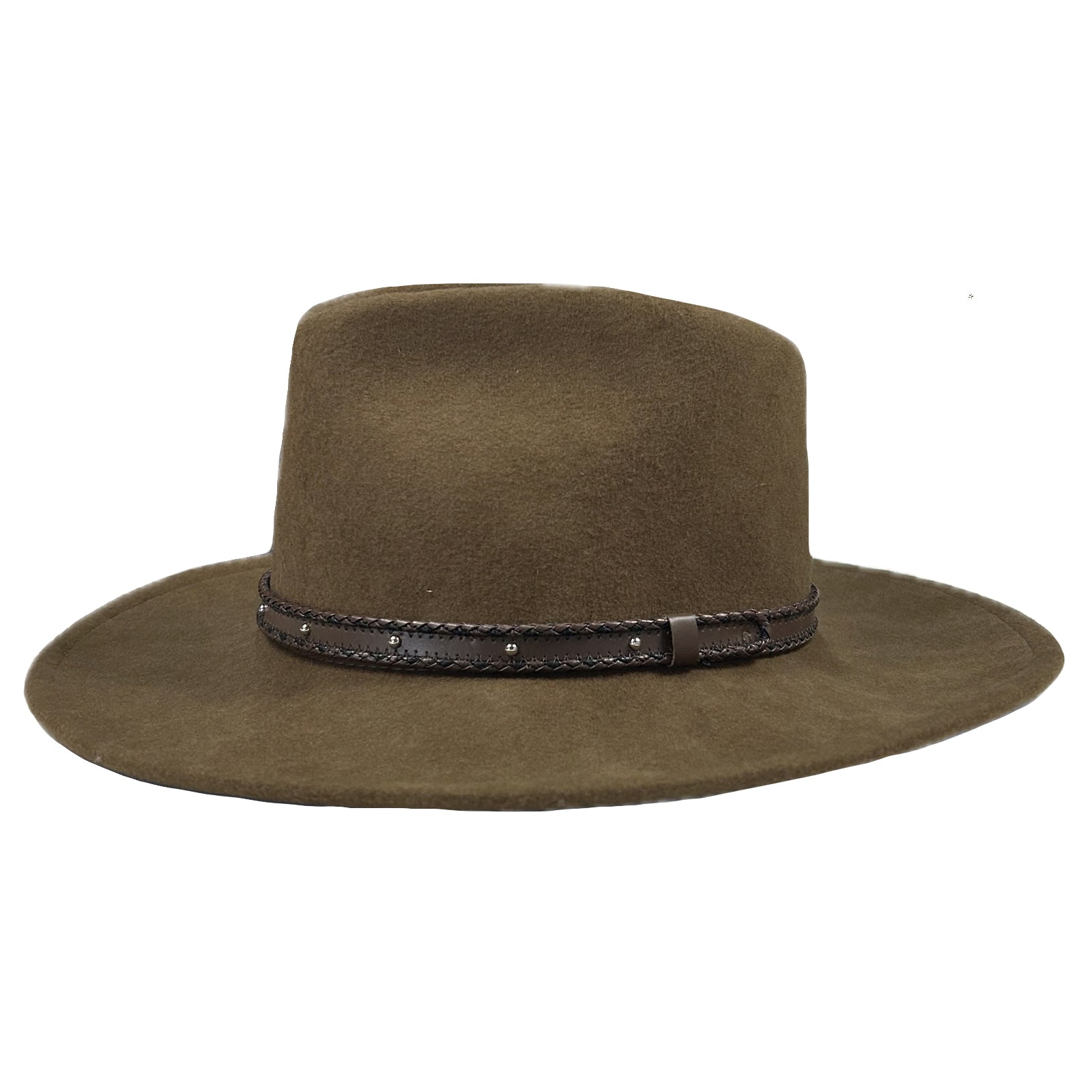 Crushable Brown Wool Felt Denver Sorrel Western Hat - Rockmount