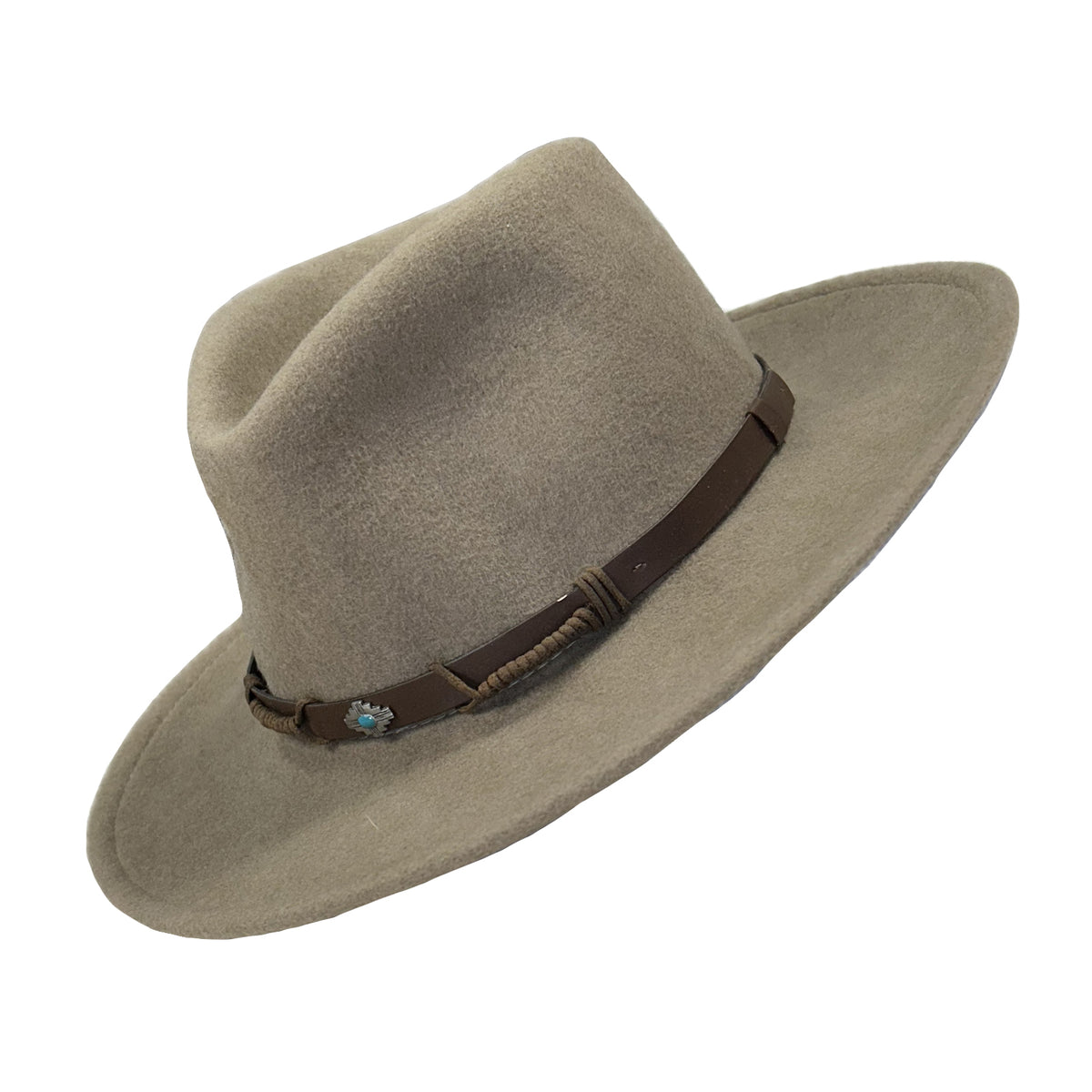 Crushable Putty Wool Felt Denver Western Hat - Rockmount