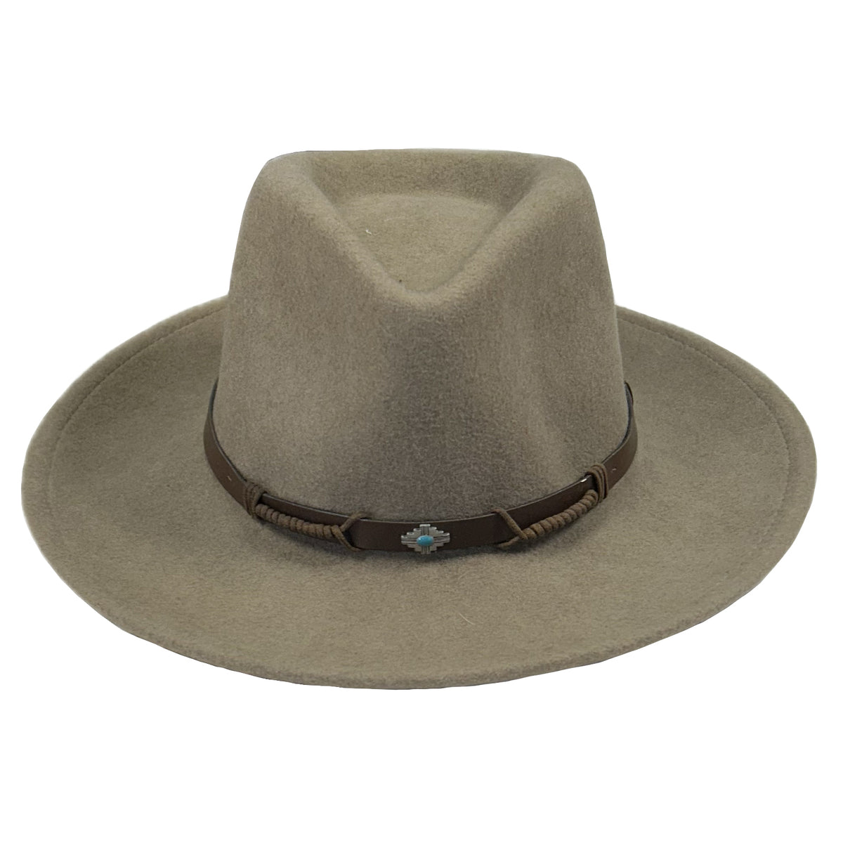 Crushable Putty Wool Felt Denver Western Hat - Rockmount