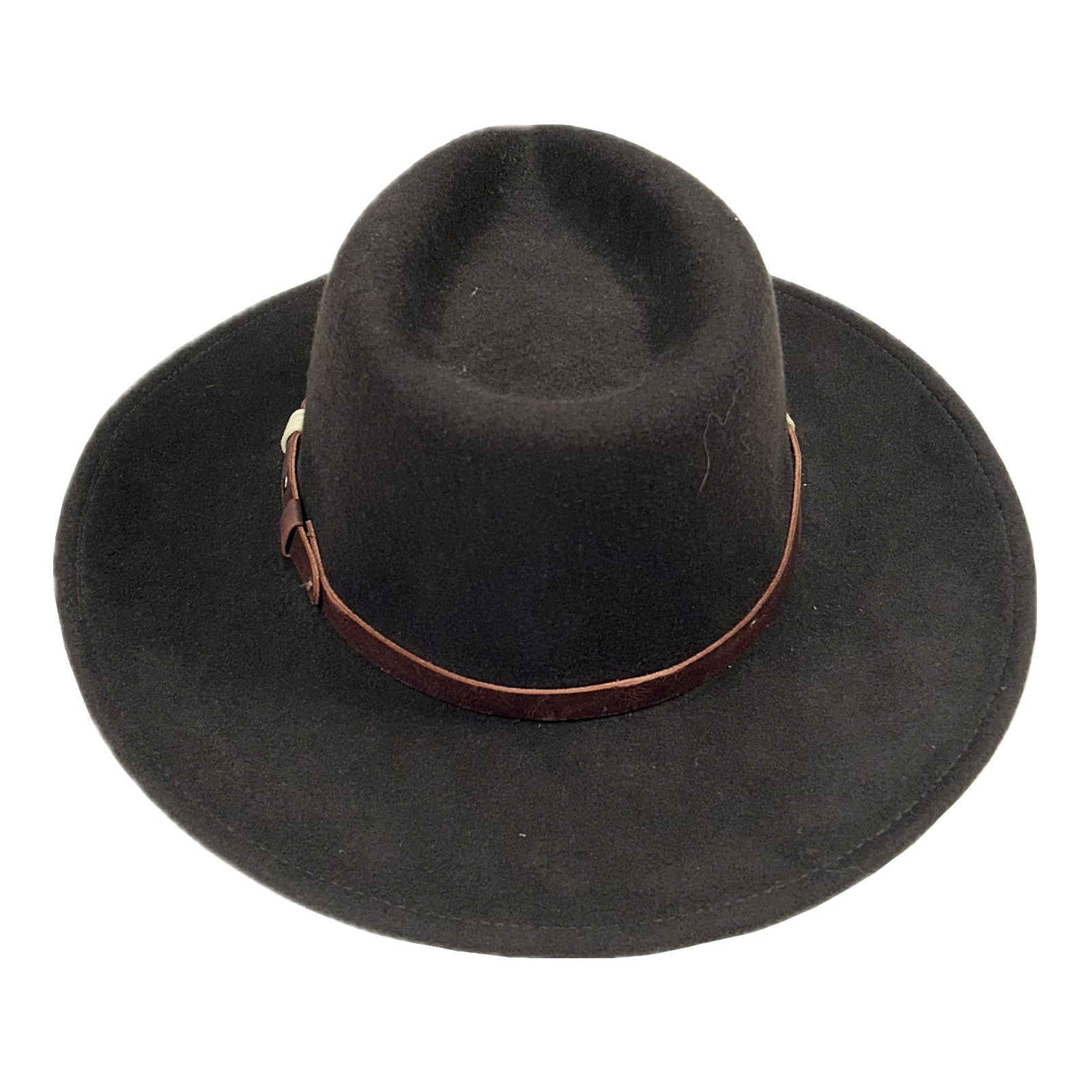Crushable Brown Felt Denver Western Hat - Rockmount