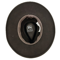 Crushable Brown Felt Denver Western Hat - Rockmount