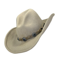 Lonesome Gus Putty Premium 100% Wool Western Hat - Rockmount