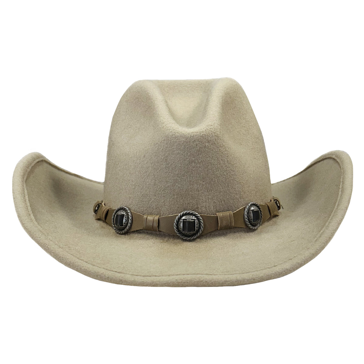 Lonesome Gus Putty Premium 100% Wool Western Hat - Rockmount