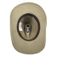 Lonesome Gus Putty Premium 100% Wool Western Hat - Rockmount
