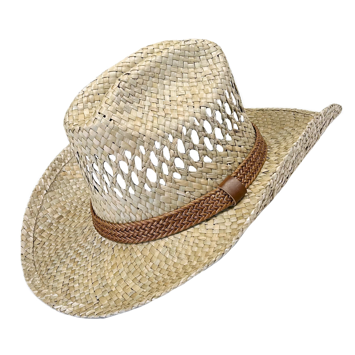 Raffia Straw Western Hat - Rockmount