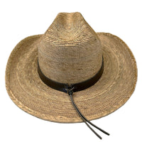 Palm Leaf Straw 2-Tone Pinch Western Hat - Rockmount