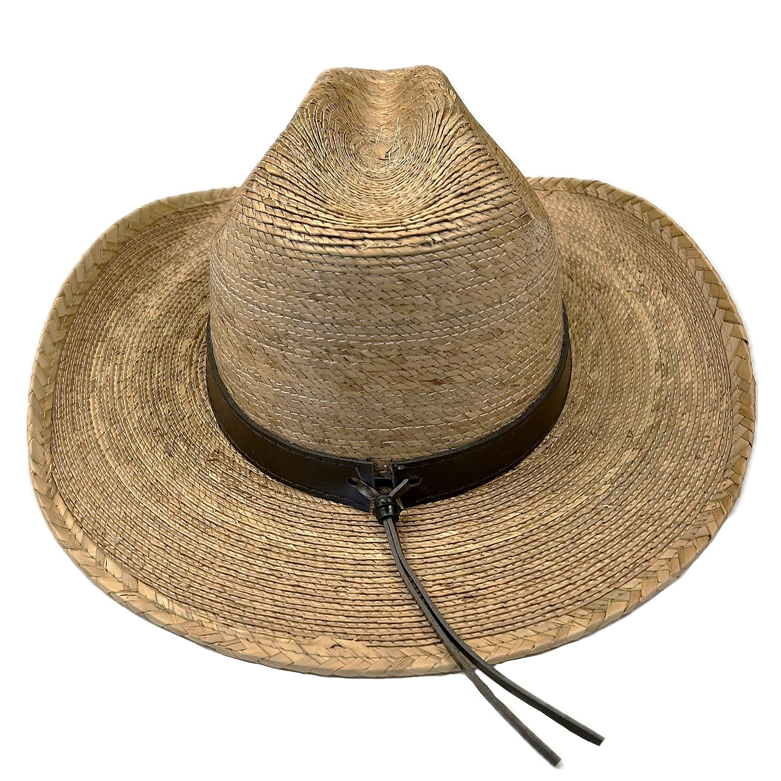 Palm Leaf Straw 2-Tone Pinch Western Hat - Rockmount