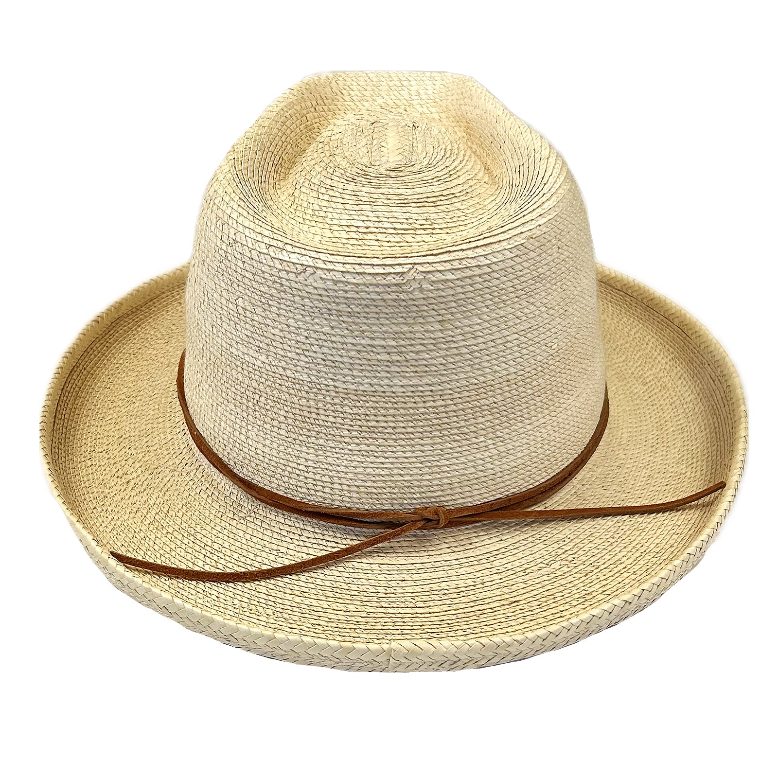Fine Palm Leaf Straw Western Hat - Rockmount
