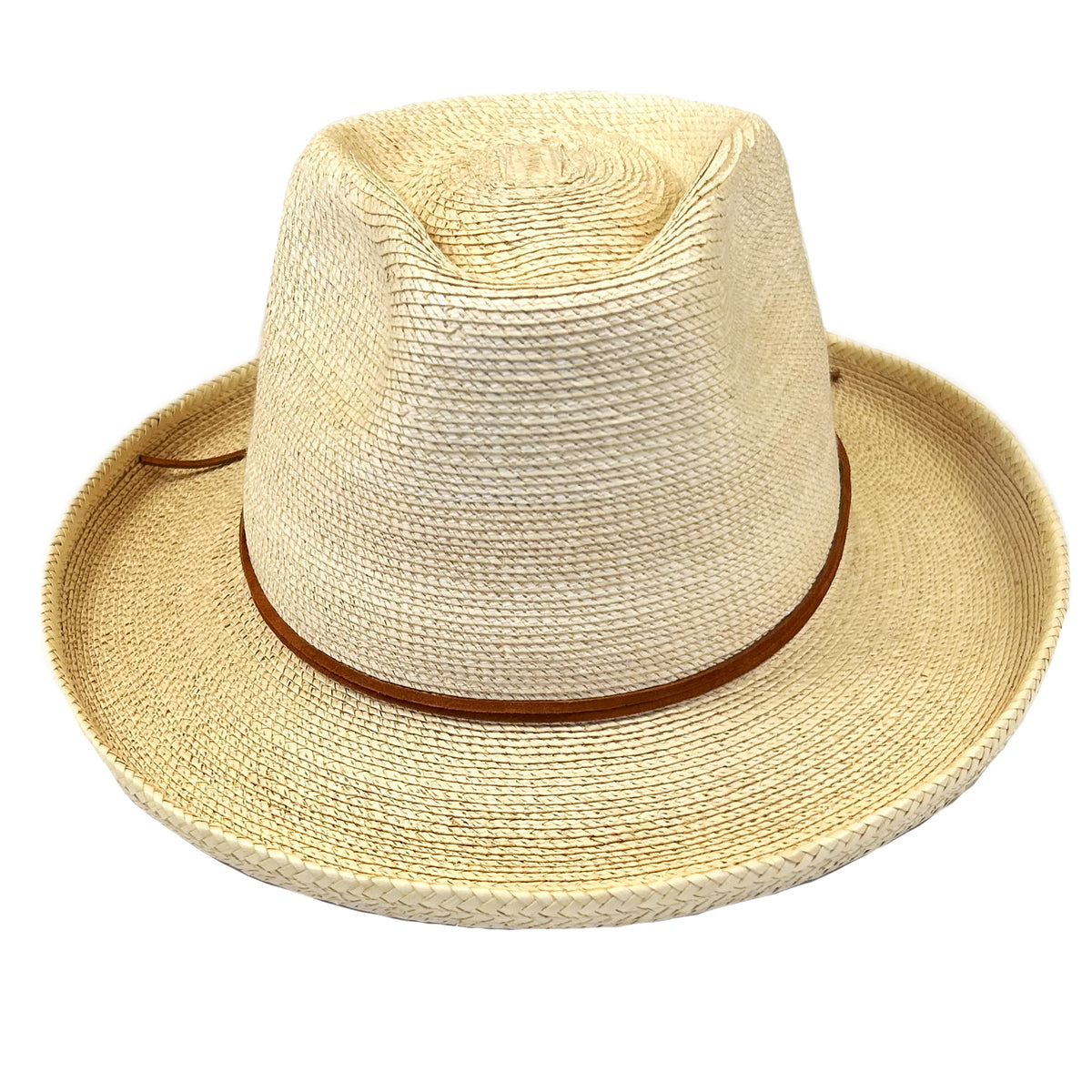 Fine Palm Leaf Straw Western Hat - Rockmount