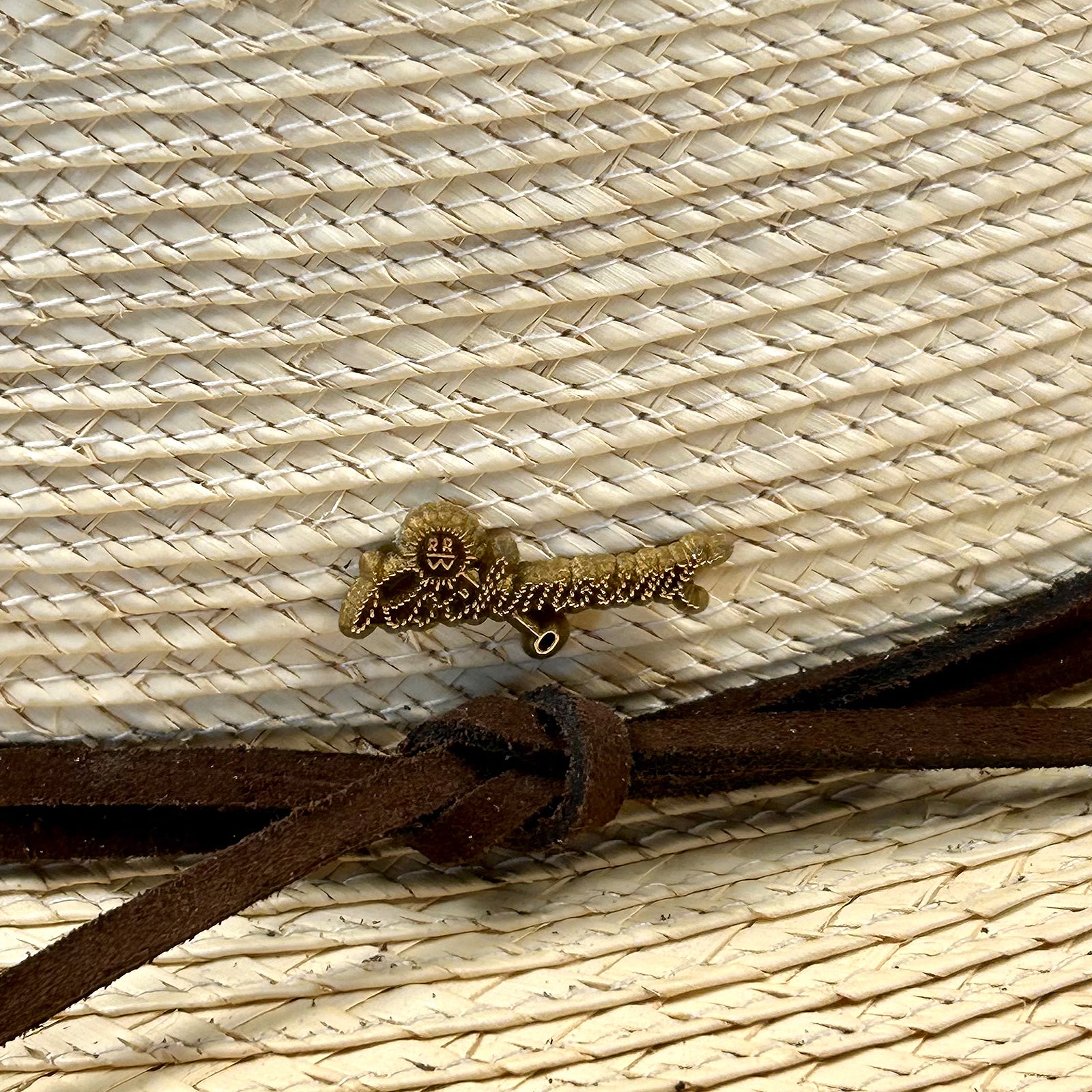 Fine Palm Leaf Straw Cowboy Hat - Rockmount