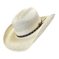 Straw Palm X Band Rolled Cowboy Hat - Rockmount