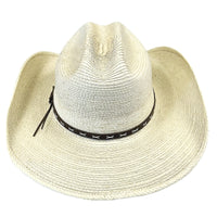 Straw Palm X Band Rolled Cowboy Hat - Rockmount