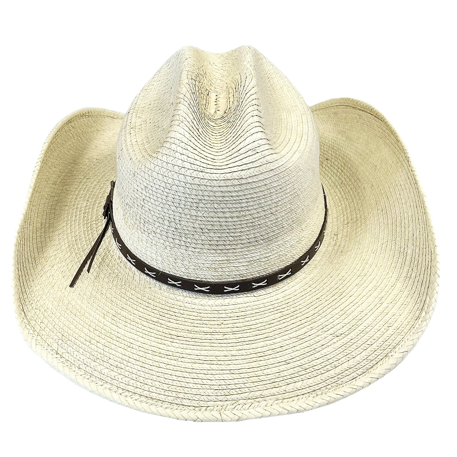 Straw Palm X Band Rolled Cowboy Hat - Rockmount