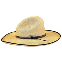 Fine Palm Straw Golden Gus Western Hat - Rockmount
