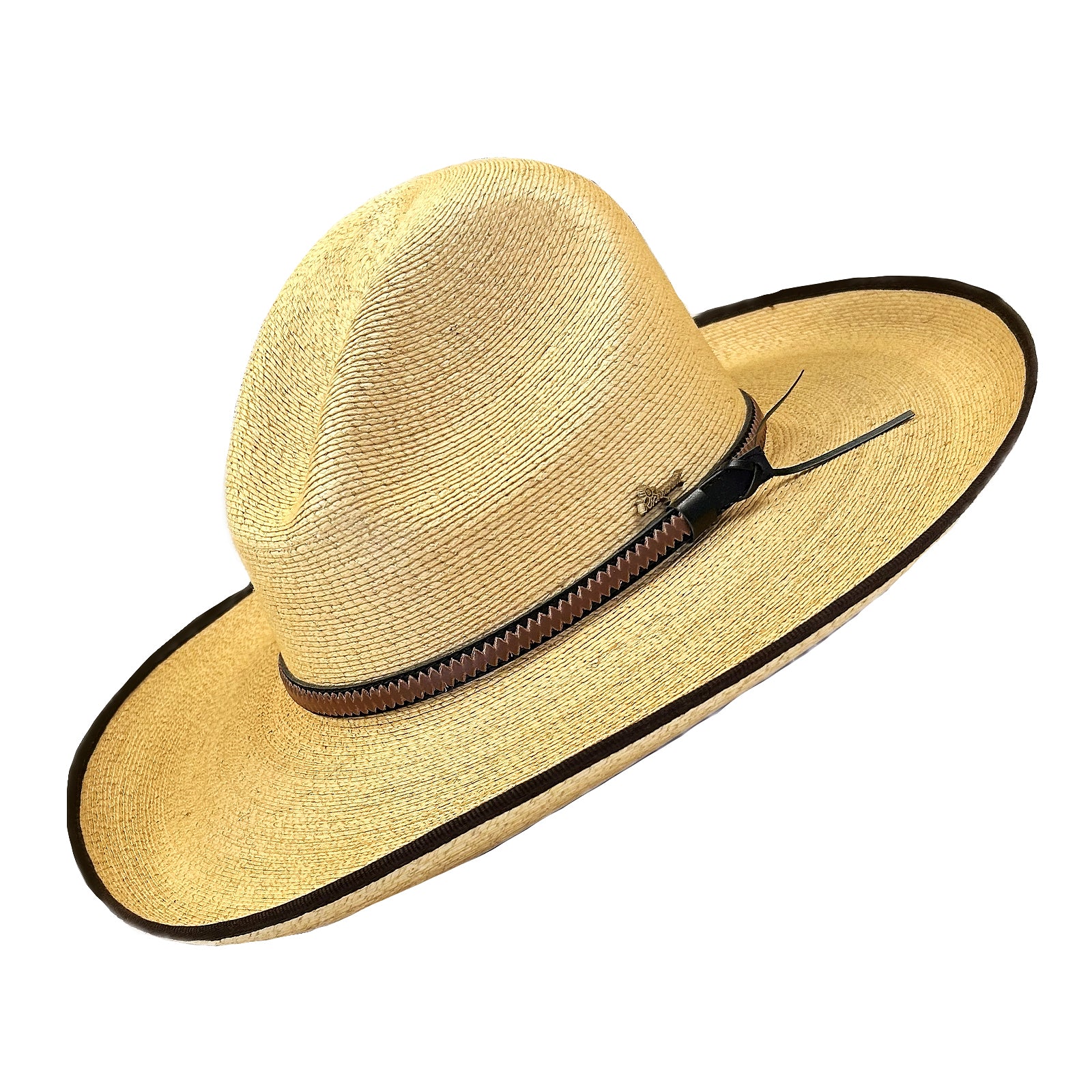 Fine Palm Straw Golden Gus Western Hat - Rockmount