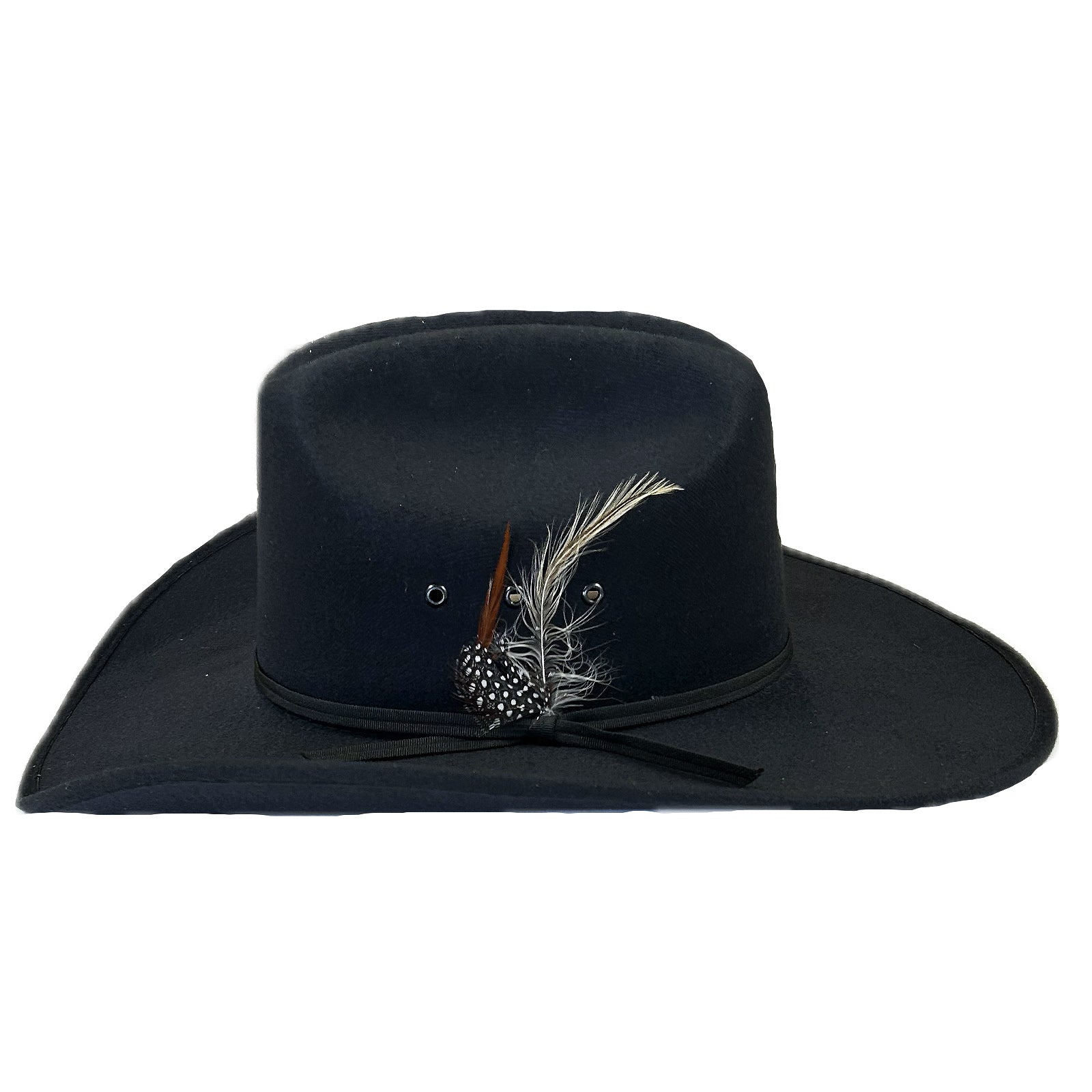 Kid's Black Ultra-Felt Western Hat - Rockmount