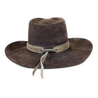 Suede Canyon Western Hat in Brown - Rockmount
