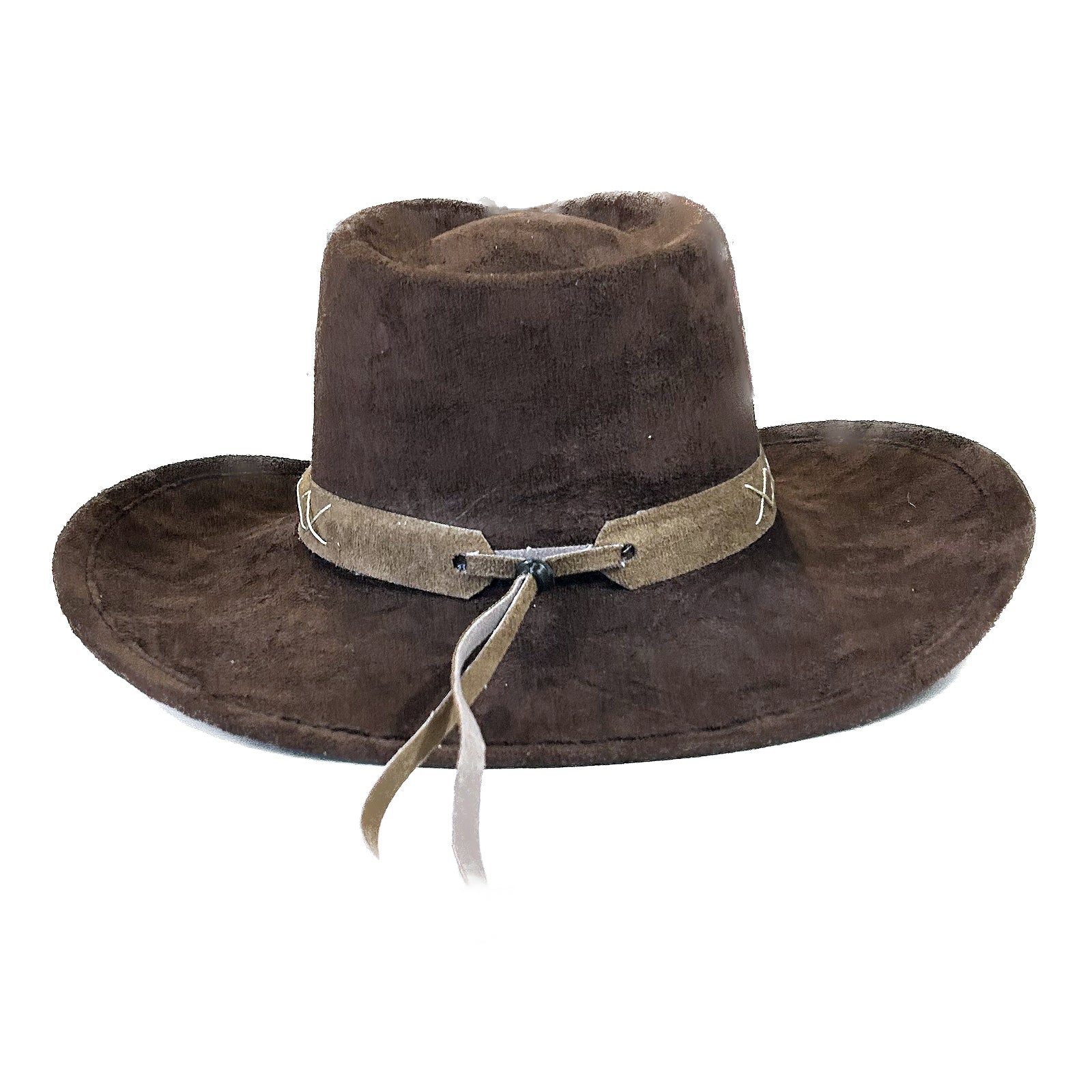 Suede Canyon Western Hat in Brown - Rockmount
