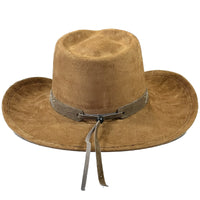 Suede Canyon Western Hat in Light Brown - Rockmount