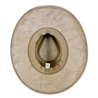 Suede Canyon Western Hat in Beige - Rockmount