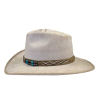 Suede Canyon Western Hat in Beige - Rockmount