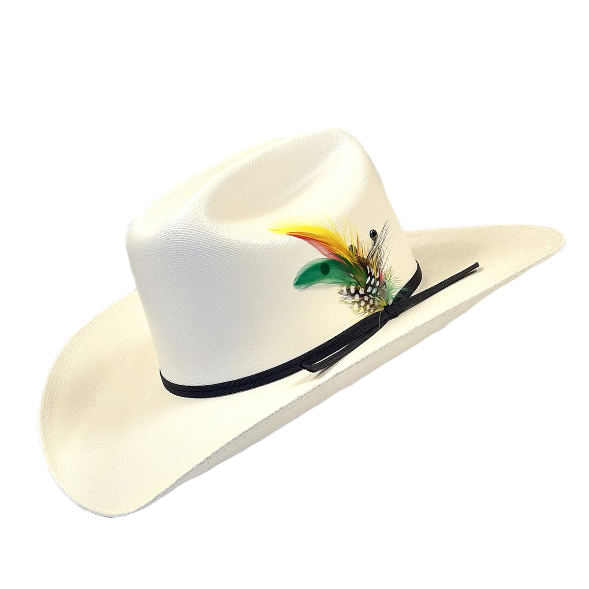 Blazing Sun Straw Cowboy Hat with Eyelets - Rockmount