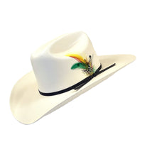 Blazing Sun Straw Cowboy Hat with Eyelets - Rockmount