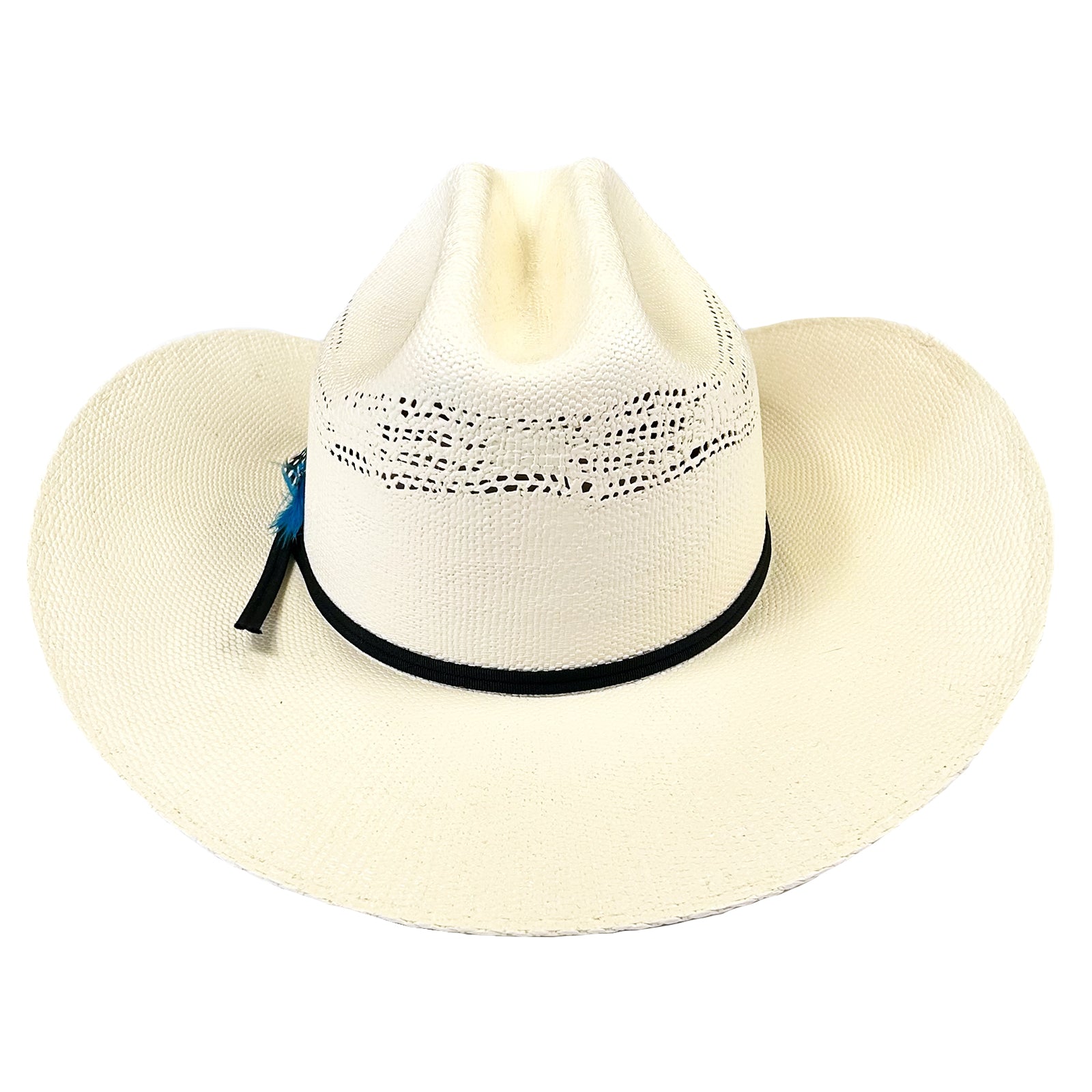 Bangora Vented Straw Cowboy Hat - Rockmount