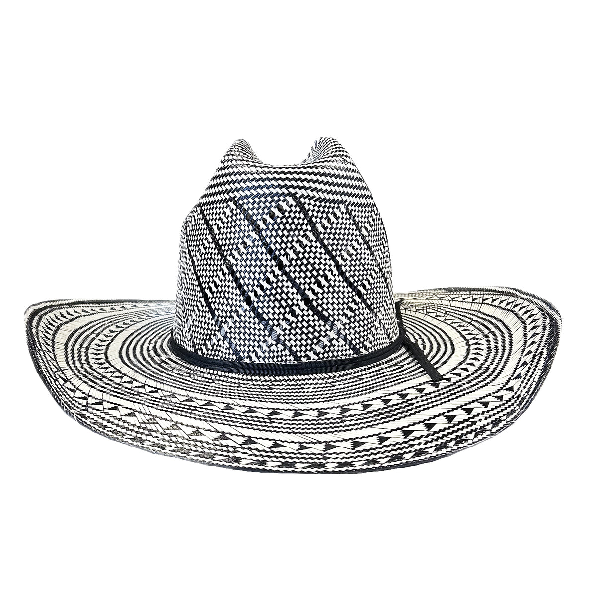 Straw 5 Shantung Full Vent Western Hat