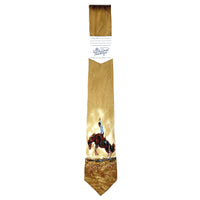 Limited-Edition National Cowboy Day Silk Tie by Joelle Smith - Rockmount