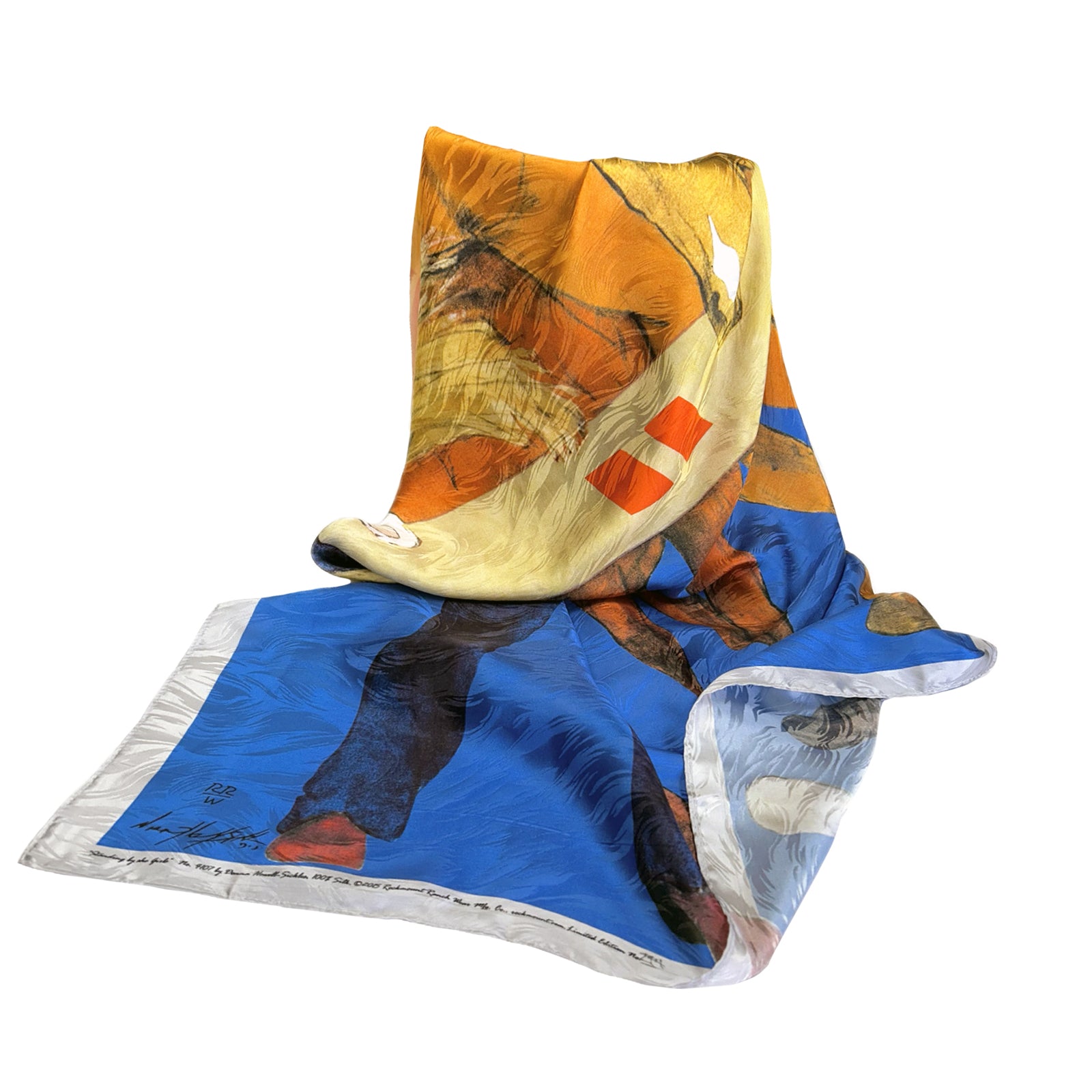 Limited-Edition Standing by the Girls Silk Scarf by Donna Howell-Sickles