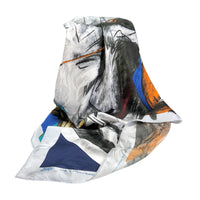 Limited-Edition Cowgirl Hats Off Silk Scarf by Donna Howell-Sickles