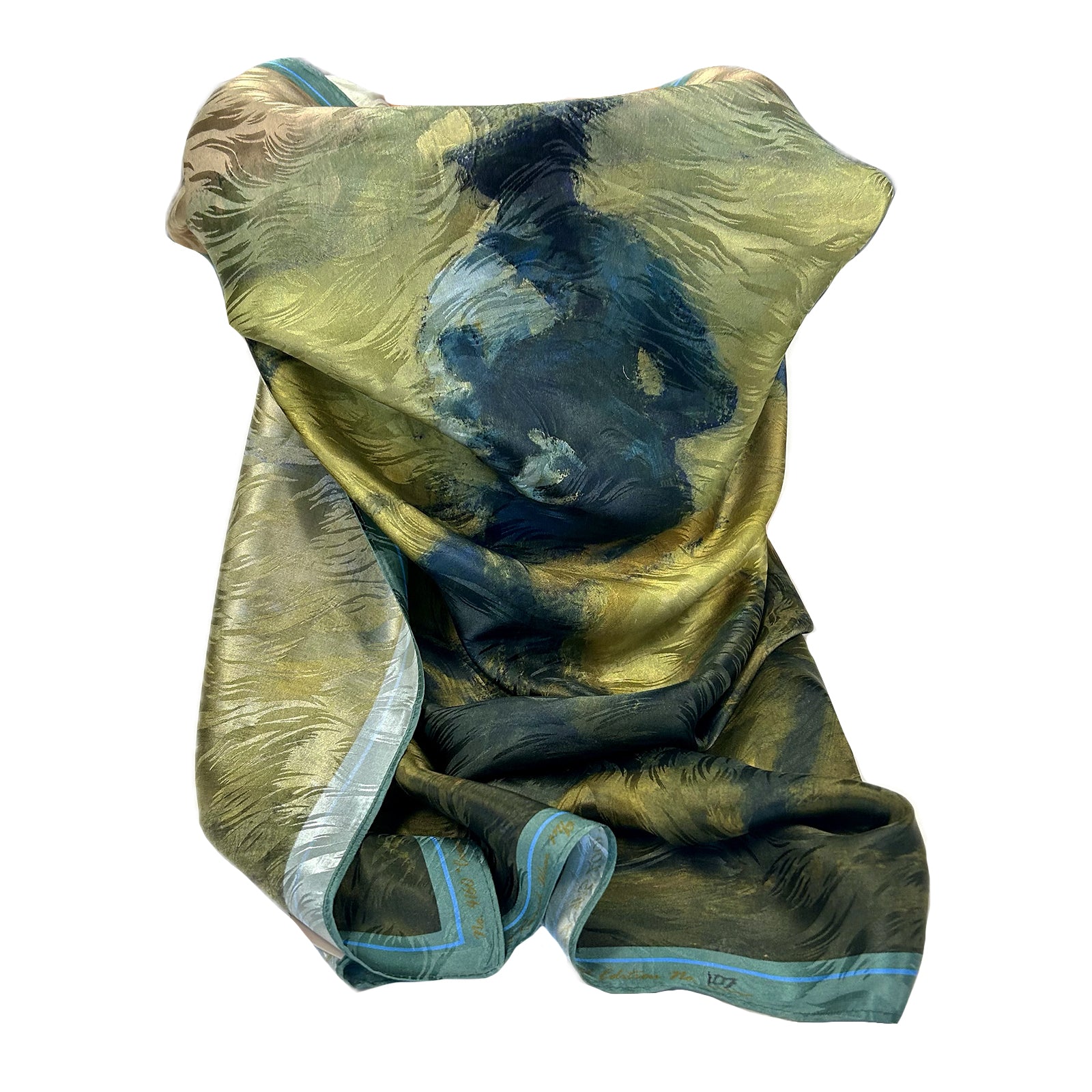 Limited-Edition Cowgirl in the Corral Silk Scarf by Terry Gardner - Rockmount